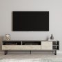 HANAH HOME TV polica Luga Grey Travertine - slika 3