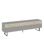 HANAH HOME TV polica Sign Grey Travertine - slika 5