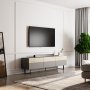 HANAH HOME TV polica Sign Grey Travertine - slika 2