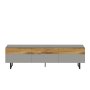 HANAH HOME TV polica Sign Grey Oak - slika 1