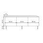 HANAH HOME TV polica Sila L3017 - slika 5