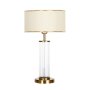 OPVIQ Stona lampa Nuuk Ayakli Glass Black Gold v2 - slika 1