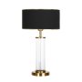 OPVIQ Stona lampa Nuuk Ayakli Glass Black Gold - slika 1