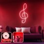 OPVIQ Zidna LED dekoracija Music Medium Red - slika 1