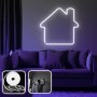 OPVIQ Zidna LED dekoracija Home Medium White - slika 1
