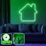 OPVIQ Zidna LED dekoracija Home Medium Green - slika 1