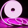OPVIQ Zidna LED dekoracija Daisy the Cat Medium Pink - slika 2