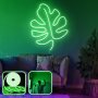OPVIQ Zidna LED dekoracija Leaf Large Green - slika 1