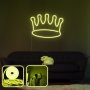 OPVIQ Zidna LED dekoracija King Large Yellow - slika 1