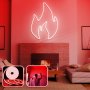 OPVIQ Zidna LED dekoracija Fire Large Red - slika 1