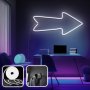 OPVIQ Zidna LED dekoracija Arrow Large White - slika 1