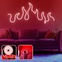OPVIQ Zidna LED dekoracija Flames XL Red - slika 1
