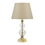 OPVIQ Stona lampa Gold Crystal 2 Beige - slika 1