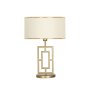 OPVIQ Stona lampa Puglia Matte Gold Cream - slika 1
