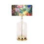 OPVIQ Stona lampa Rouen Gold Ayakli Glass - slika 1