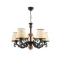 OPVIQ Luster Fiona Coral Wood Black White Cream - slika 2