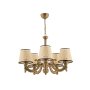 OPVIQ Luster Fiona Coral Chain Natural Gold - slika 3