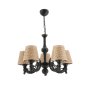 OPVIQ Luster Fiona Hazeran Chain Black Natural - slika 2