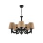 OPVIQ Luster Fiona Hazeran Chain Black Natural - slika 3