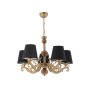 OPVIQ Luster Fiona Wood Black Gold Brown - slika 2