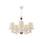 OPVIQ Luster Fiona Wood Cream White Brown - slika 2