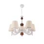 OPVIQ Luster Fiona Wood Cream White Brown - slika 3