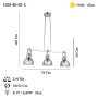 OPVIQ Visilica Mago 80 03 L - slika 3