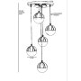 OPVIQ Visilica Lucas 5 941RTN1210 - slika 3
