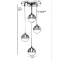 OPVIQ Visilica Lucas 4 941RTN1209 - slika 4