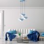 OPVIQ Visilica Vatoz Nus 6141 Light Blue - slika 3