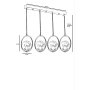 OPVIQ Visilica Ring 4 846STL2851 - slika 4