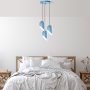 OPVIQ Visilica Kesik 6176 3 Light Blue - slika 2