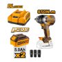INGCO Set akumulatorskog alata COSLI240789E 2×5,0Ah - slika 2