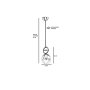 OPVIQ Visilica Morino 846STL2817 - slika 3