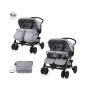 LORELLI BERTONI Kolica za blizance Twin Cool Grey 2023 + Torba - slika 2