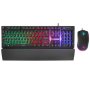 RAMPAGE KM-RX7 USB Combo FORTUNA US crna - slika 1