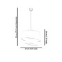 OPVIQ Visilica Barette Hazeran Camel Silver - slika 5