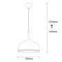 OPVIQ Visilica Berceste 187 Black S - slika 3