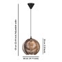 OPVIQ Visilica Sphere Bamboo - slika 5