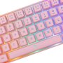 WHITE SHARK Ronin Roze US Žičana gejming tastatura - slika 2