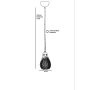 OPVIQ Visilica Ampul 941RTN1265 - slika 3