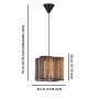 OPVIQ Visilica Wooden Cage - slika 5