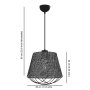OPVIQ Visilica Arch Hazeran Grey - slika 5