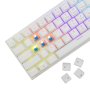 WHITE SHARK Wakizashi 2 Bela US Žičana gejming tastatura - slika 3