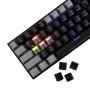 WHITE SHARK Wakizashi 2 Crno/Siva US Žičana gejming tastatura - slika 2