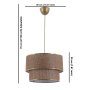 OPVIQ Visilica Coral Beige - slika 5