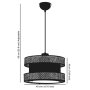 OPVIQ Visilica Halo White Anthracite - slika 5