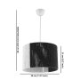 OPVIQ Visilica Cane Black Pink - slika 5