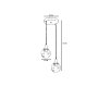 OPVIQ Visilica Afra 2 846STL5162 - slika 4