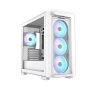 ASUS A23 PLUS TG ARGB microATX kućište belo - slika 1
